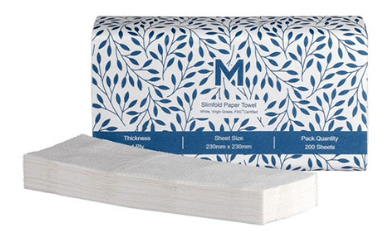Slimline Interfold Paper Hand Towel - 1 Ply