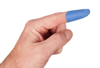 Help it Fingertip blue plaster 100