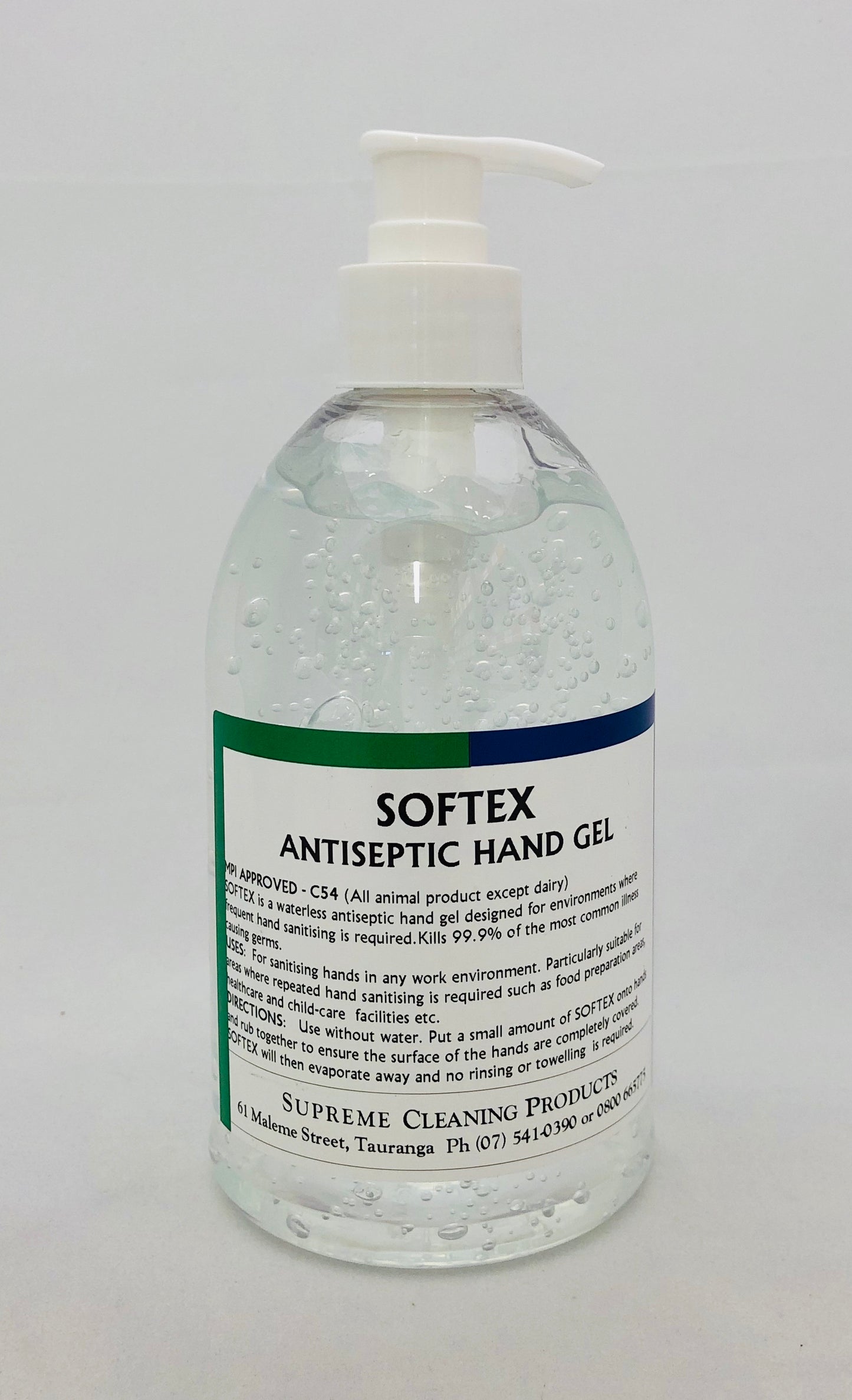 Softex Antiseptic Hand Gel - 500ml Pump