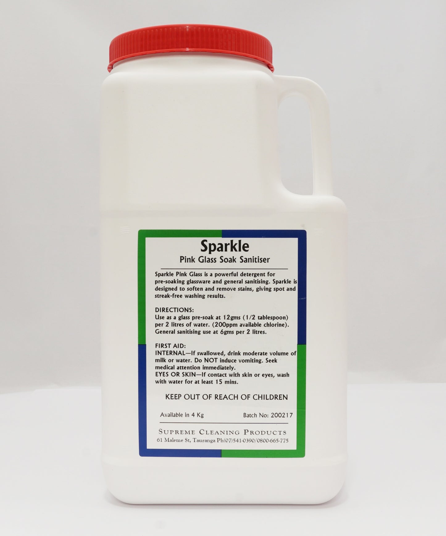Sparkle Pink Glass Soak - 4kg