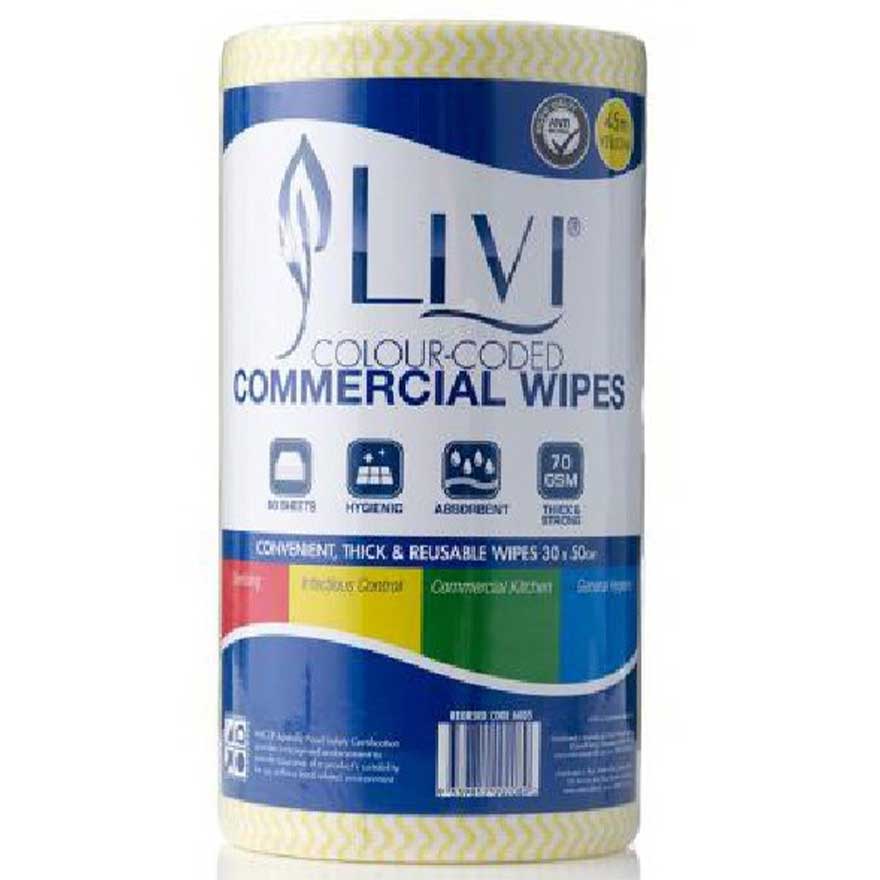 Commercial Wipes - Livi