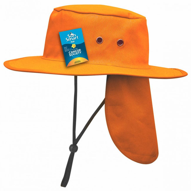 Sun Hat With Neck Flap - Legend
