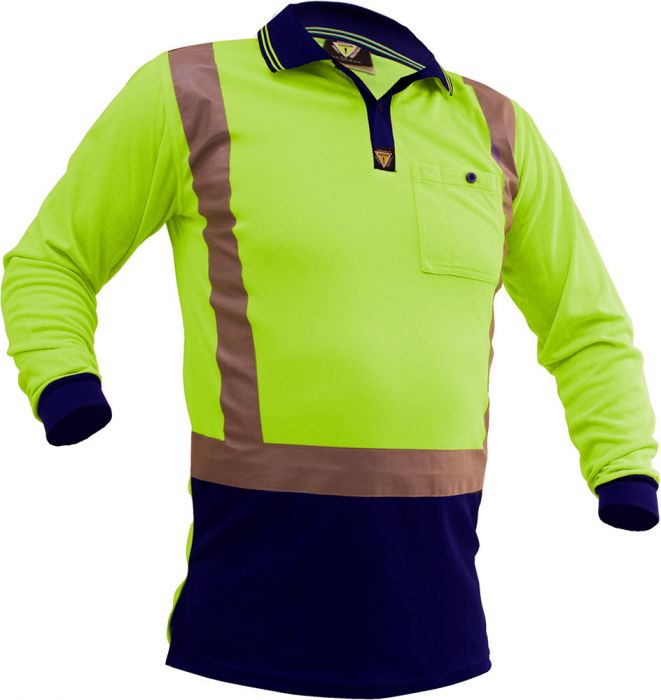 Polo - Hi Vis - Day/Night - Long Sleeve