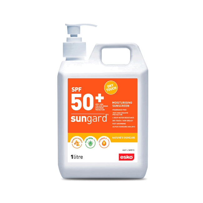 Sungard SPF50+ Sunscreen - 1ltr Pump Bottle