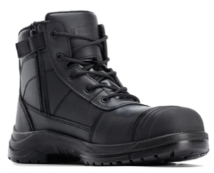 Bata Atlas - Zip Side Safety Boot - Black