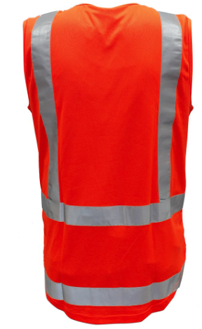 TTMC H-back Singlet - Orange
