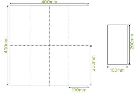 White Quilted Dinner Napkin 1000pc