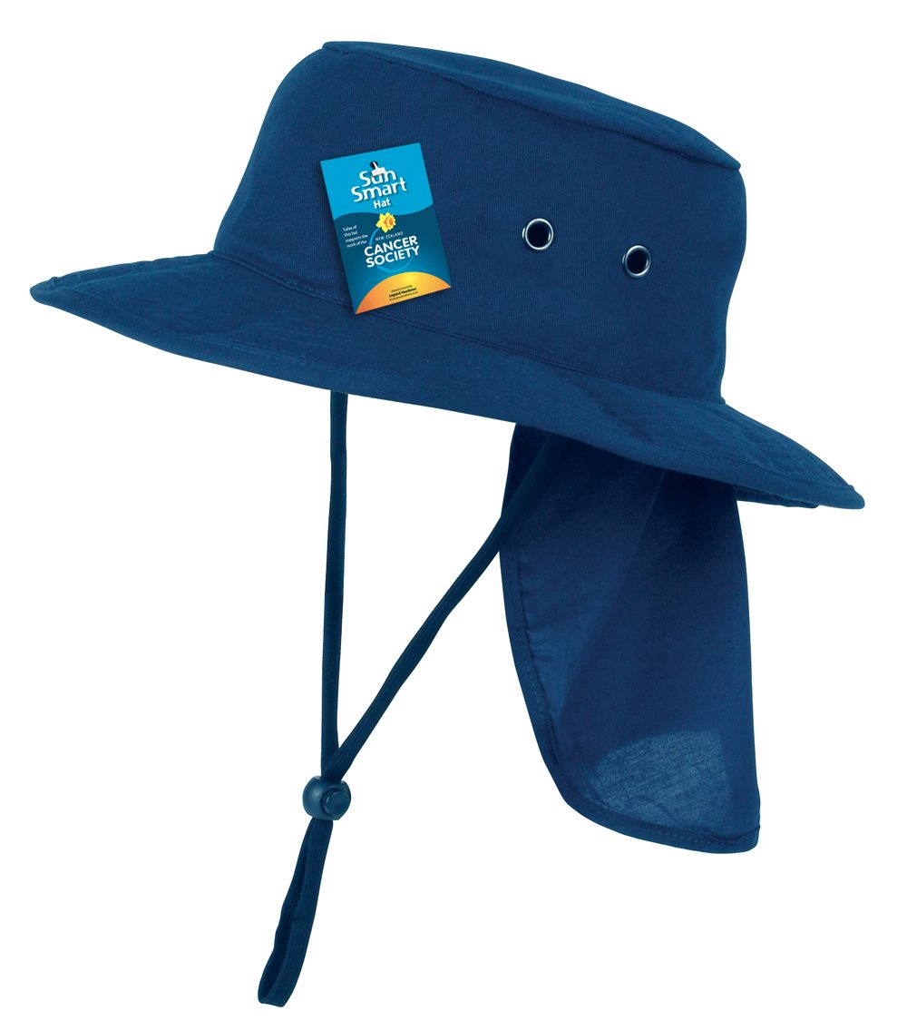 Sun Hat With Neck Flap - Legend – Bay Safety and Supplies